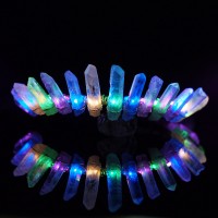 Rechargeable Led Crown Light Up Tiara Princess Bohemian