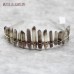 Crystal Crown Crystal Jewelry Crown Light Up Jewelry Light Up Free Form Pillar Smoky Crystal Crown