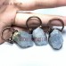 Antique Raw Quartz Pendant Aquamarine Pendant Antique Bronze Plated Aquamarine Raw Quartz Free Form Pendant