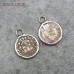 Soldering Copper Jewelry Copper Coin Pendant Solder Pendant Soldered Round Shape Pendant Replica Coin