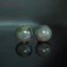 Stud Round Earrings Light Up Jewelry Labradorite Light Up Soldered Coin Shape Stud Earrings