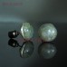 Stud Round Earrings Light Up Jewelry Labradorite Light Up Soldered Coin Shape Stud Earrings