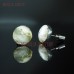 Stud Round Earrings Light Up Jewelry Labradorite Light Up Soldered Coin Shape Stud Earrings